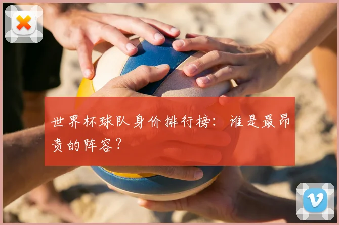 世界杯球队身价排行榜:谁是最昂贵的阵容?